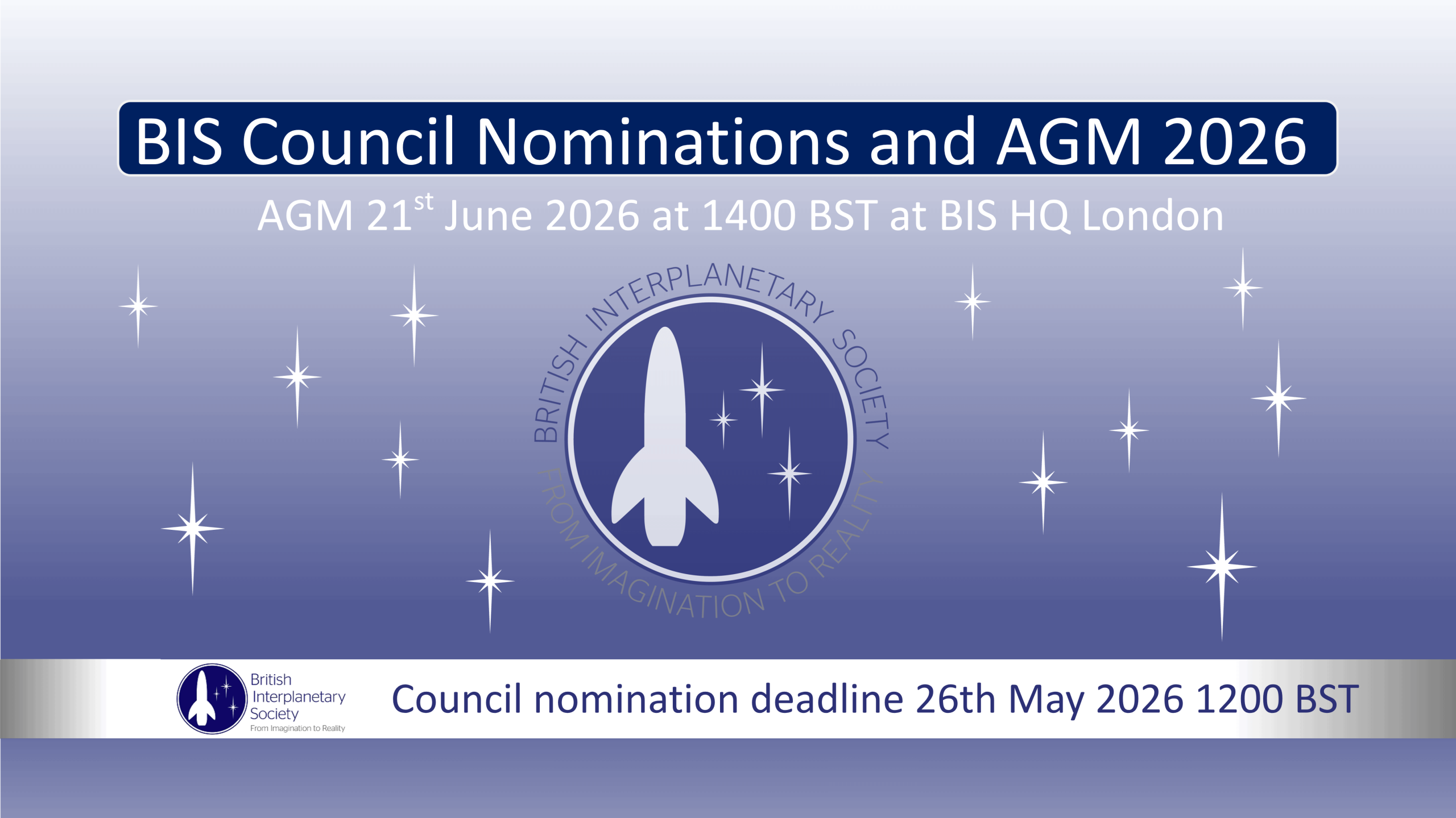 BIS Council Nominations and AGM 2026